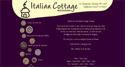 Desktop Screenshot of italiancottagerestaurant.com
